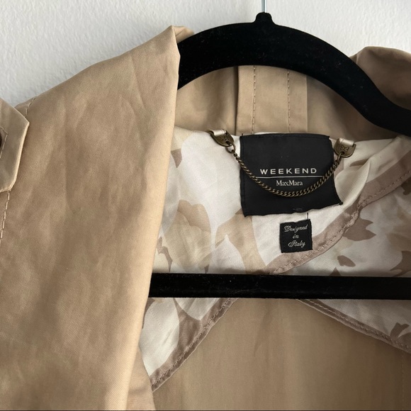 {MaxMara} 🔷 Classic Trench Coat - Picture 6 of 8